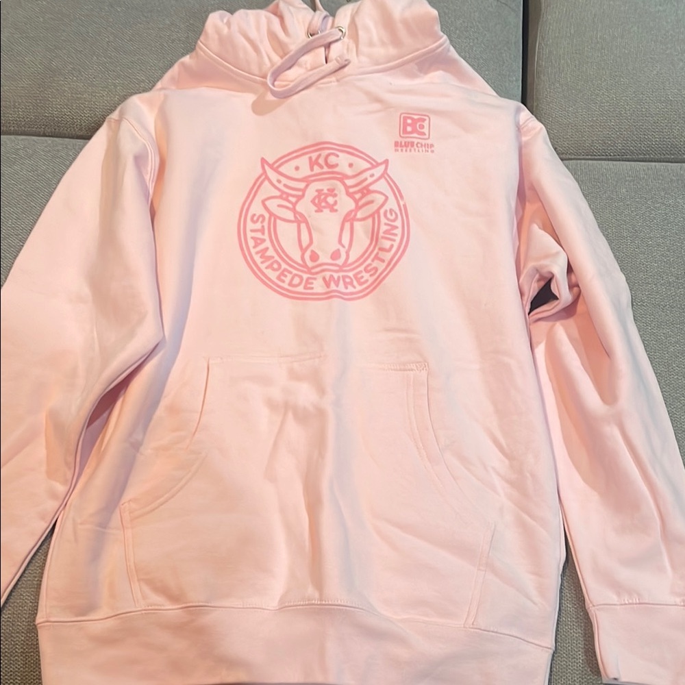 Pink KC Stampede Wrestling Hoodie